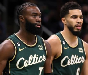 石油杯-塔图姆&amp;布朗合砍57分 赛季伊始双探花便势不可挡？